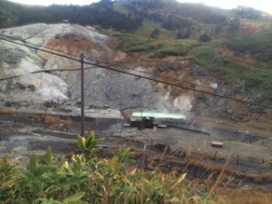 万座温泉の湯畑②