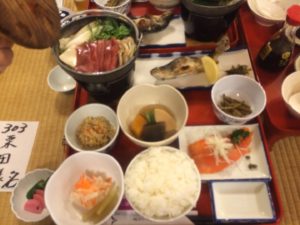 八丁の湯（夕飯）