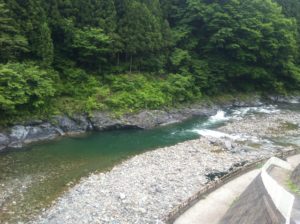 大滝温泉からの荒川