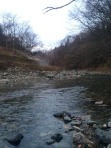 谷川渓流釣りポイント