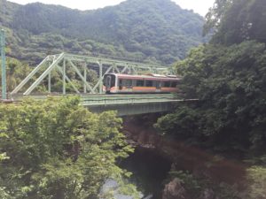 オレンジ色の上越線