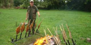 クロアチアのBBQ